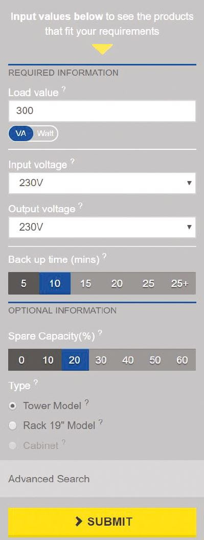 Socomec ups selector