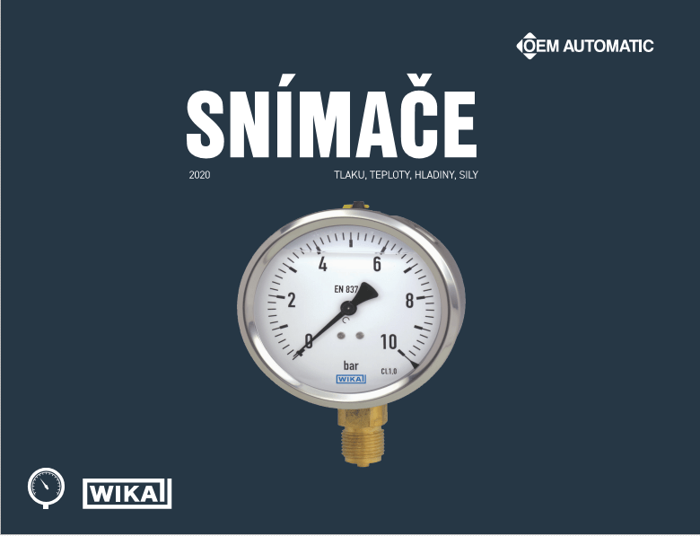 Snímače WIKA 2020