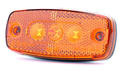 Bočné obrysové LED svietidlo, oranžové 