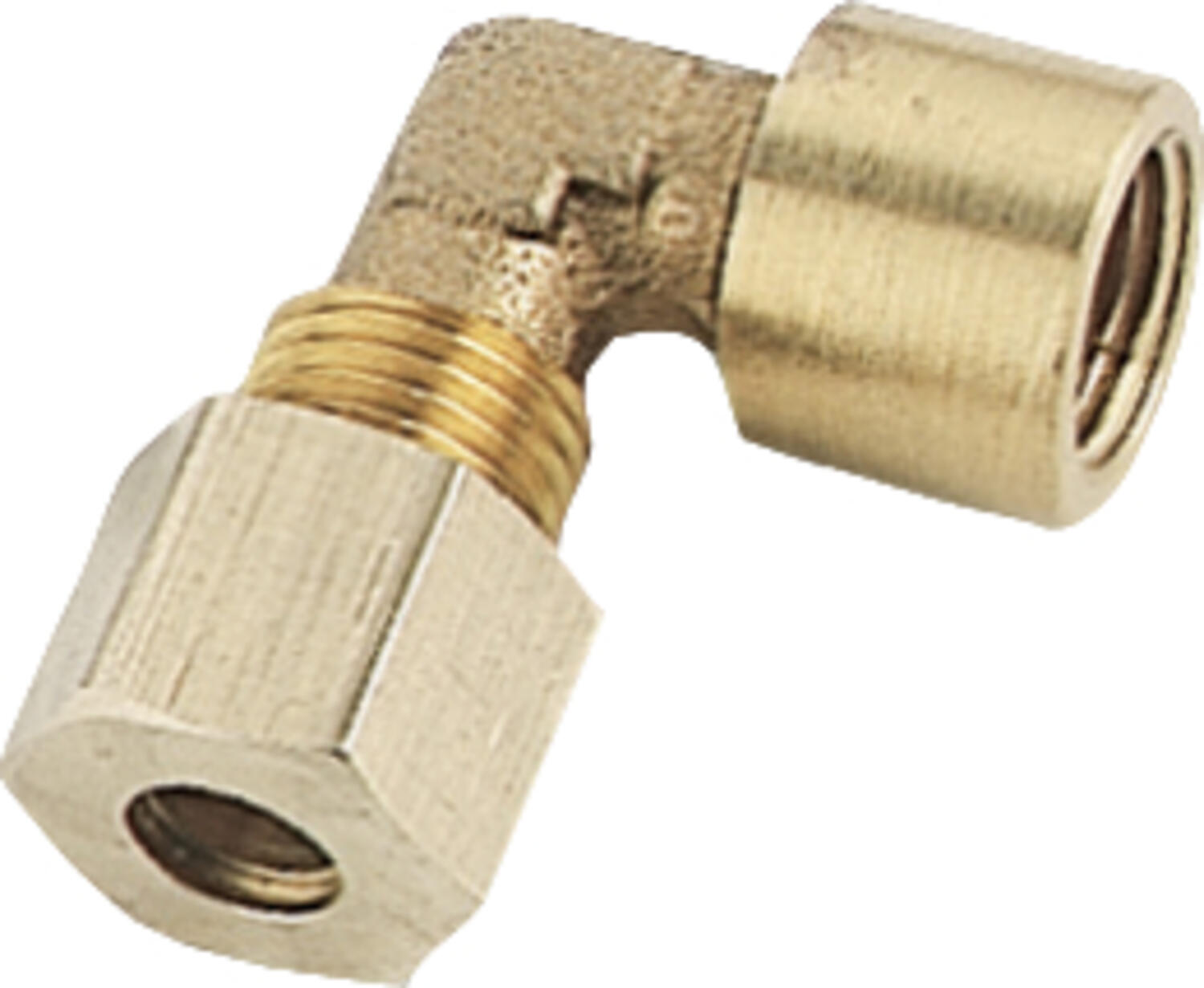 Angle connection, internal conic tap