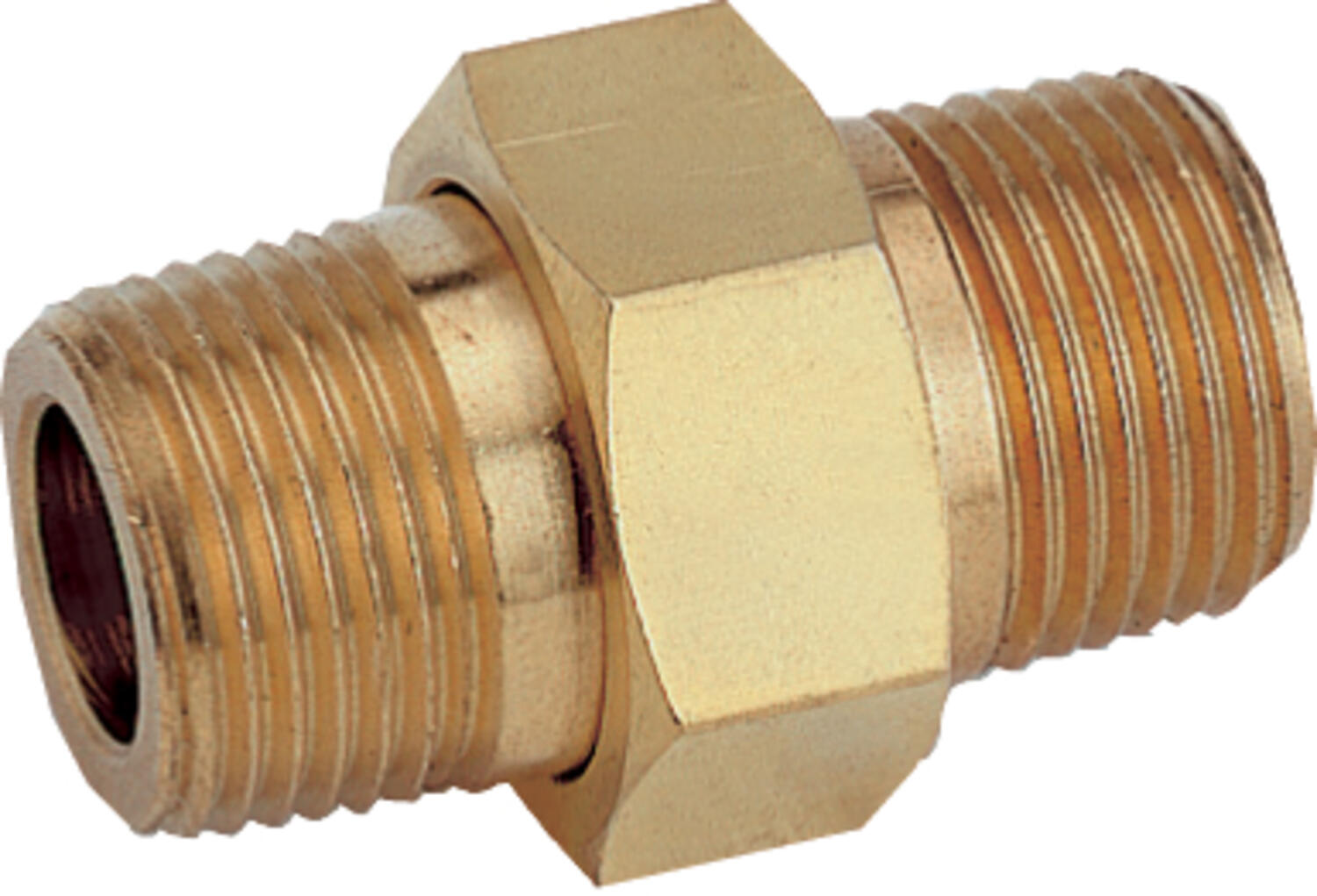 Barrel nipple, conic tap not nickel-plated (3-split)