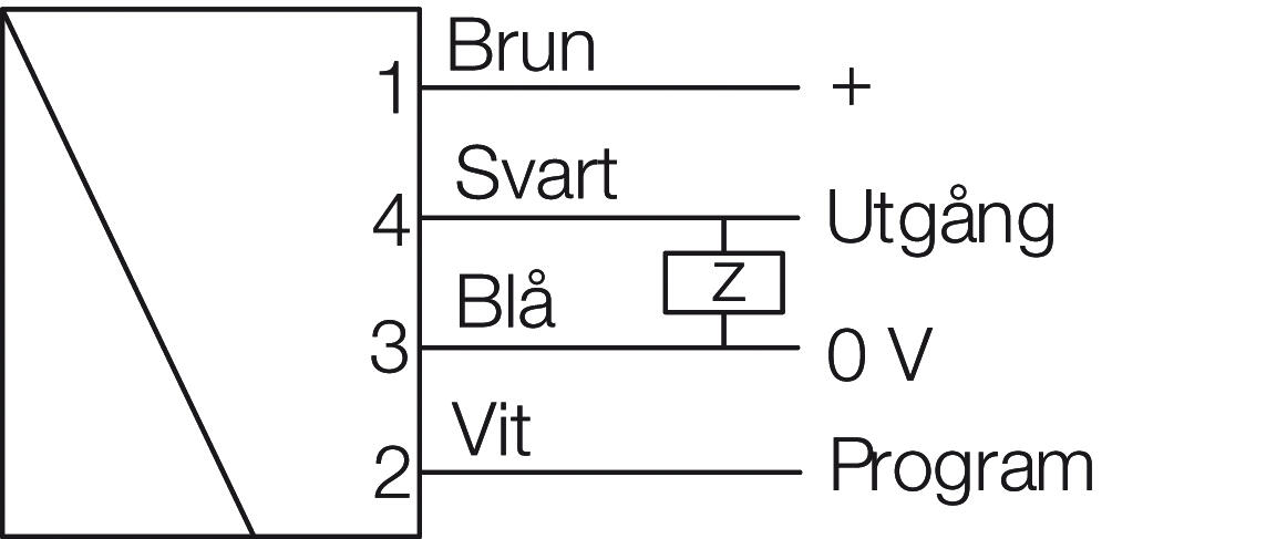 Connection 4-20 mA to model RT