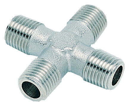 Cross tubing, external tap