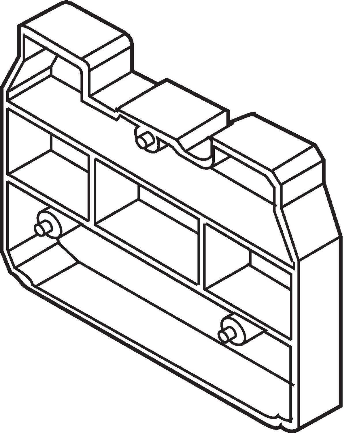 Drawing on endplate (kit)