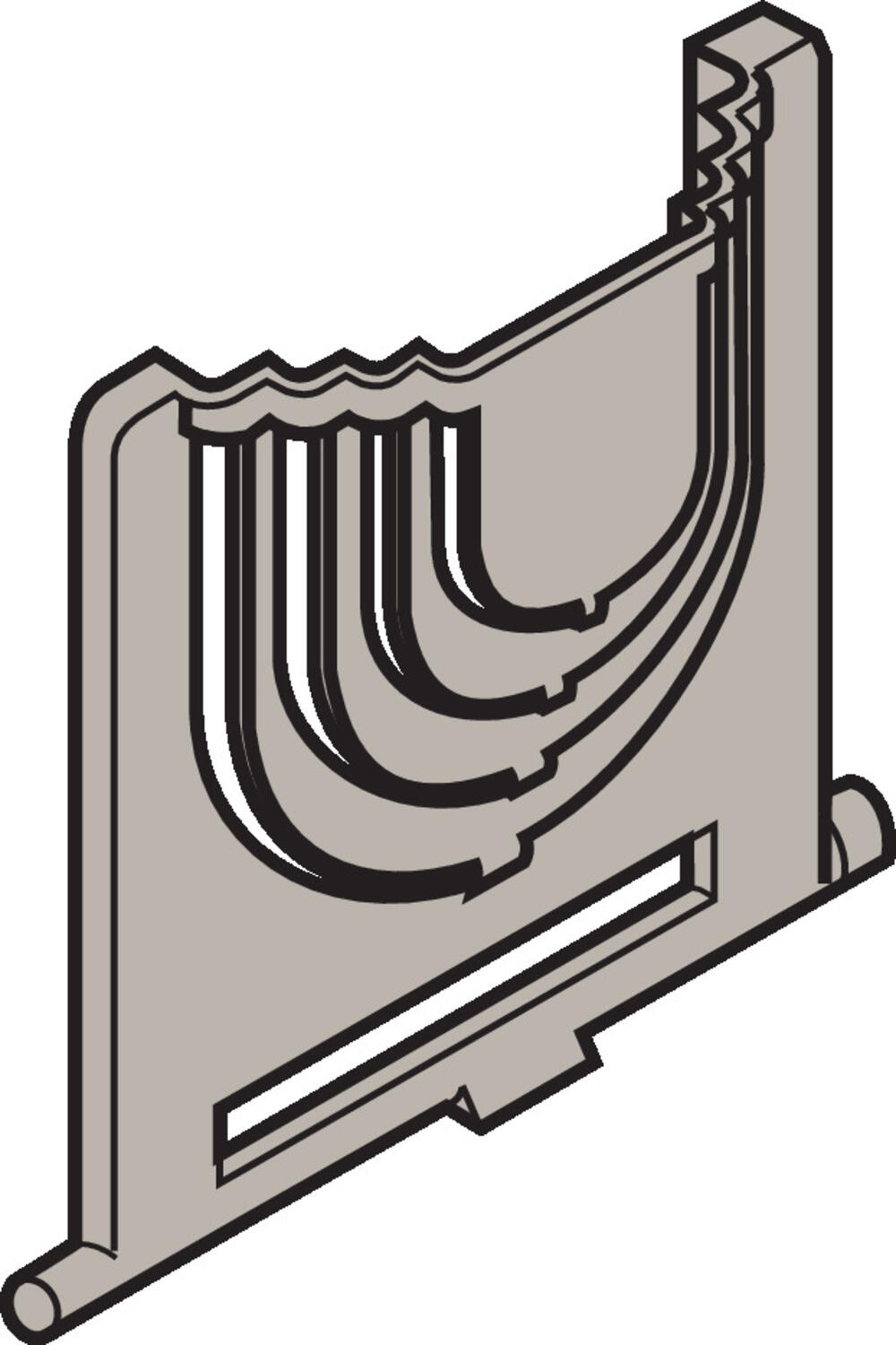 Drawing on IP20 cover