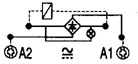 Drawing to module rectifier bridge+LED