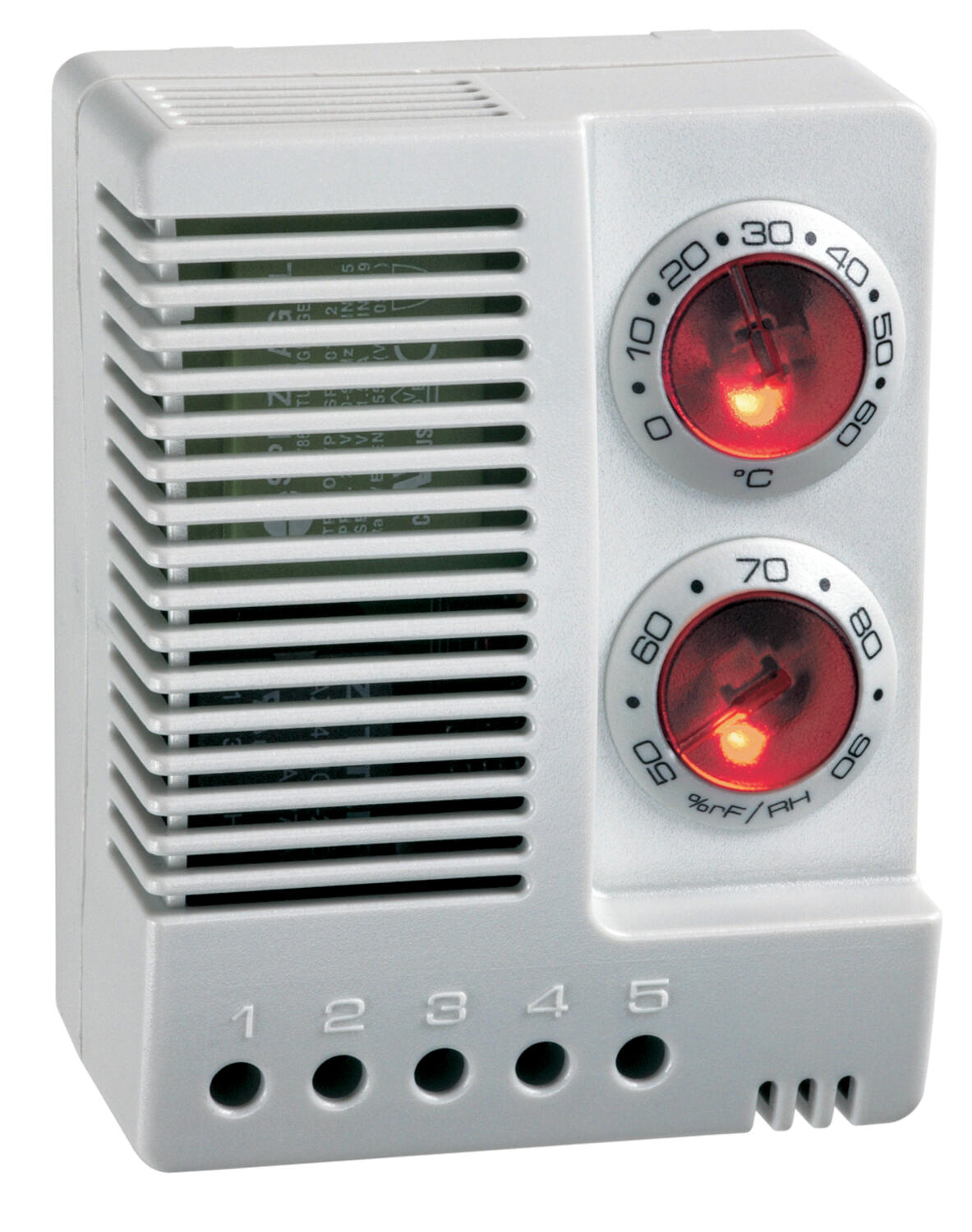 Electronical thermostat/hygrostat