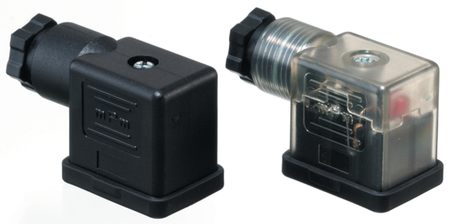 For coil size 22 (DIN 43650 Industrial model)
