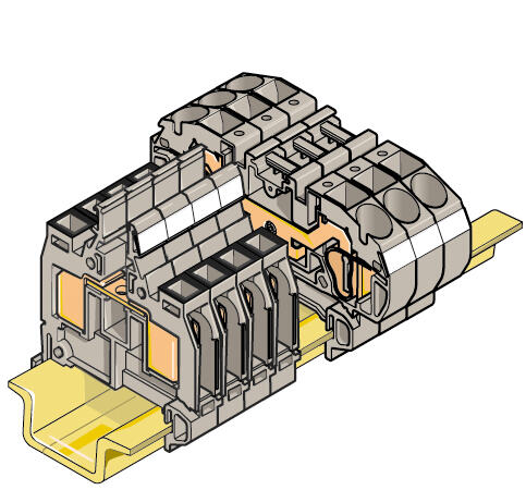 Illustration of RCAL85 markers on block.