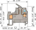 Illustration on ADO-Screw for heavy duty switch terminal block