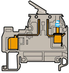 Illustration on ADO-Screw for heavy duty switch terminal  block