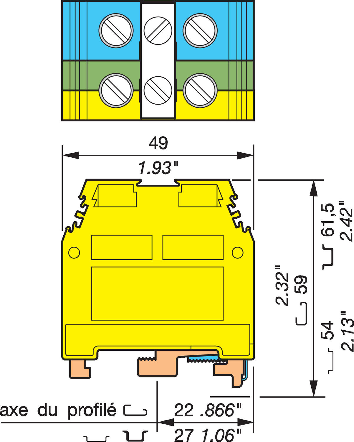 Illustration on PE.N-blocks