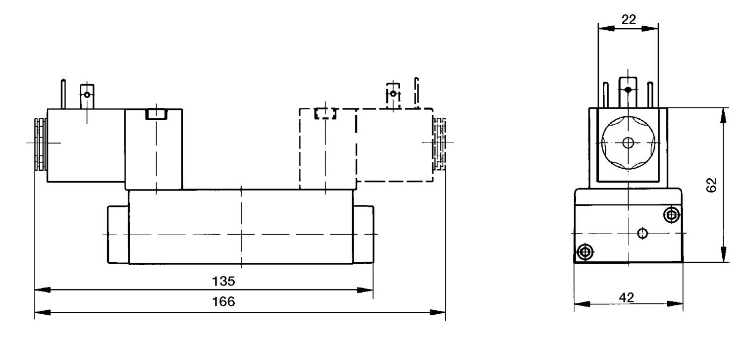 ISO 1 Compact dimension