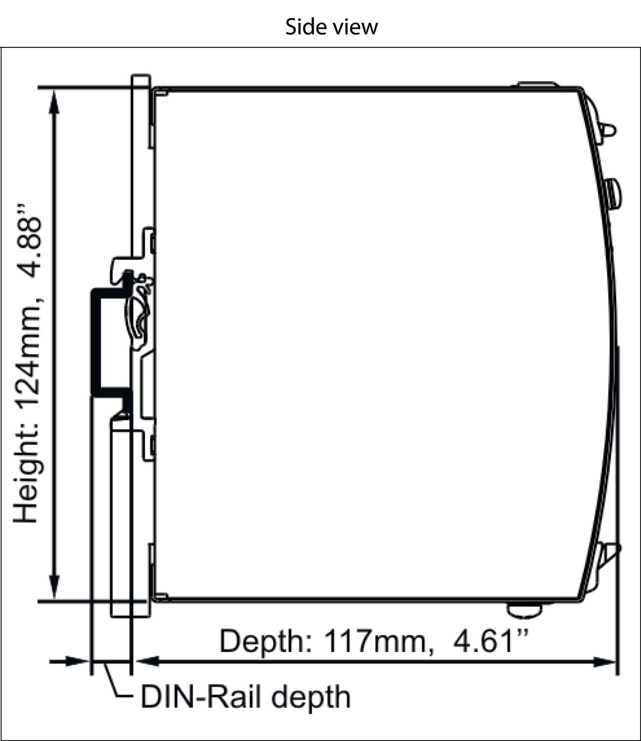 Odporúcame ponechat nad zdrojom a pod ním 60 mm volného priestoru a po stranách 15 mm. 
