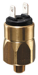 Photo of compact preassure switch in brass.