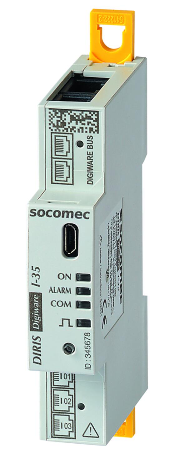 Socomec DIRIS Digiware I-33, monitorovanie, 3 vstupy 48290128