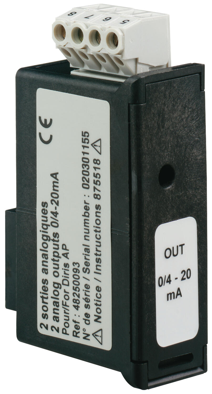Socomec Modul analógový výstup (DIRIS A, ATyS p)  
Výstup: 48250093