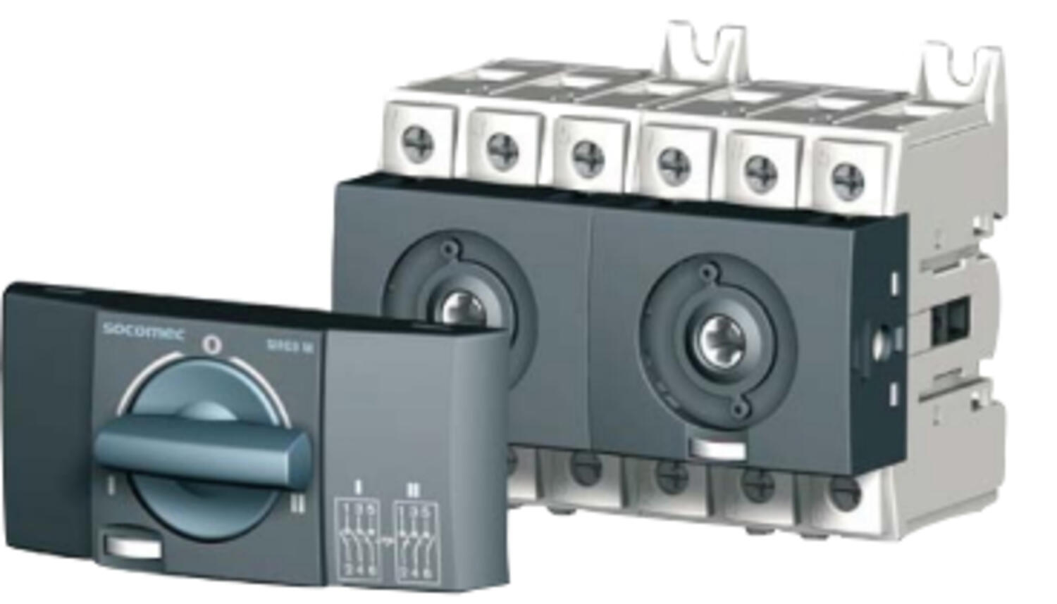 Socomec Montážna sada SIRCO-M na vytvorenie I-I+II-II prepínaca, 100 až 125 A 22996011
