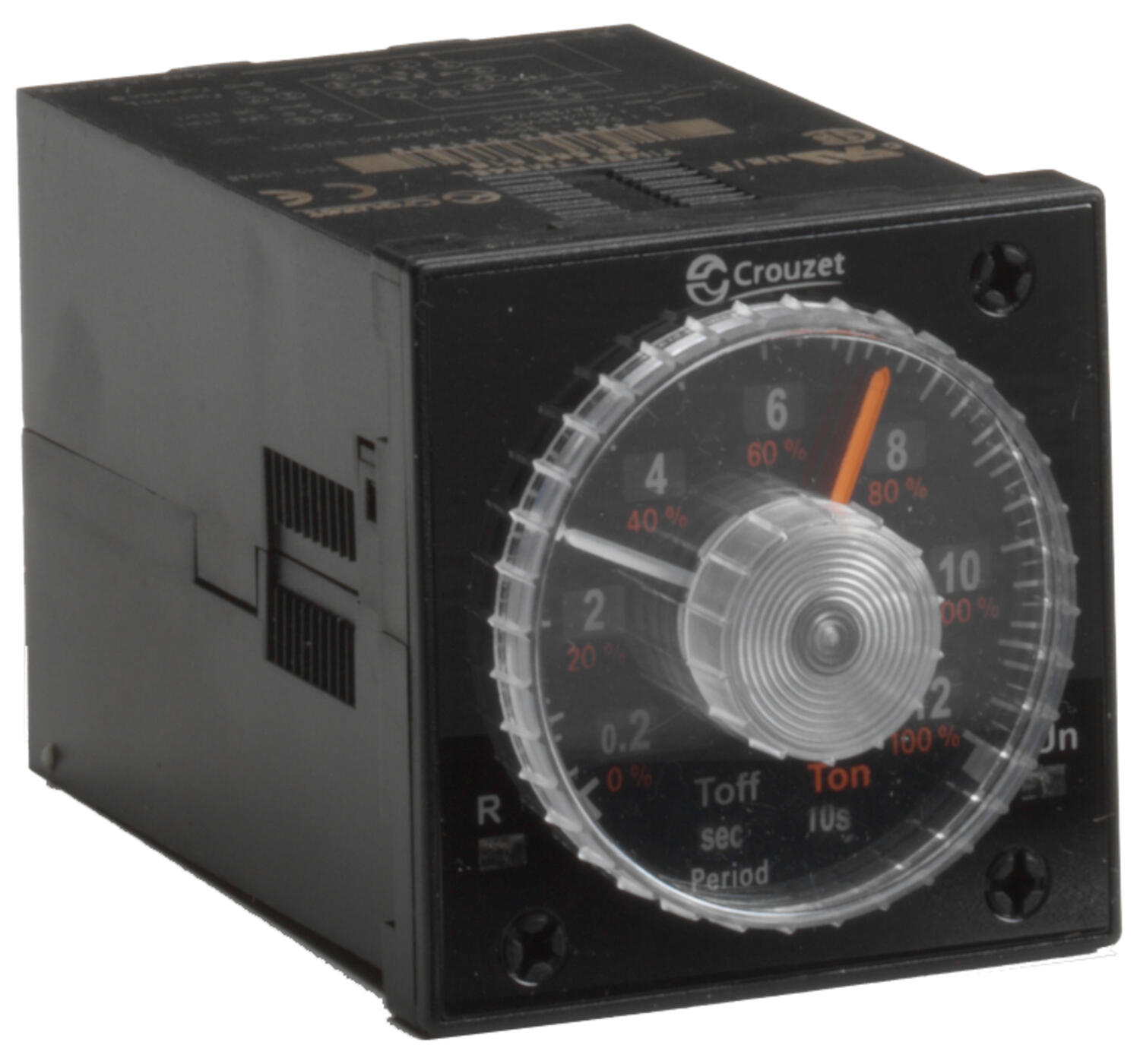 Time relay for panelmontage, 48x48 mm