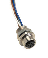 Ultra-Lock M12 panelcontact female